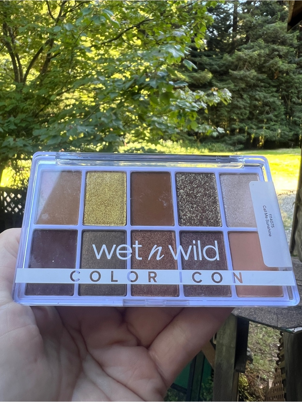 wet n wild Color Icon Eyeshadow Palette - Warm Neutrals Sunshine